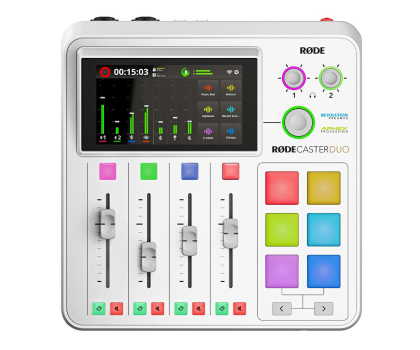 Interfejsy audio Rode Caster Duo Biały